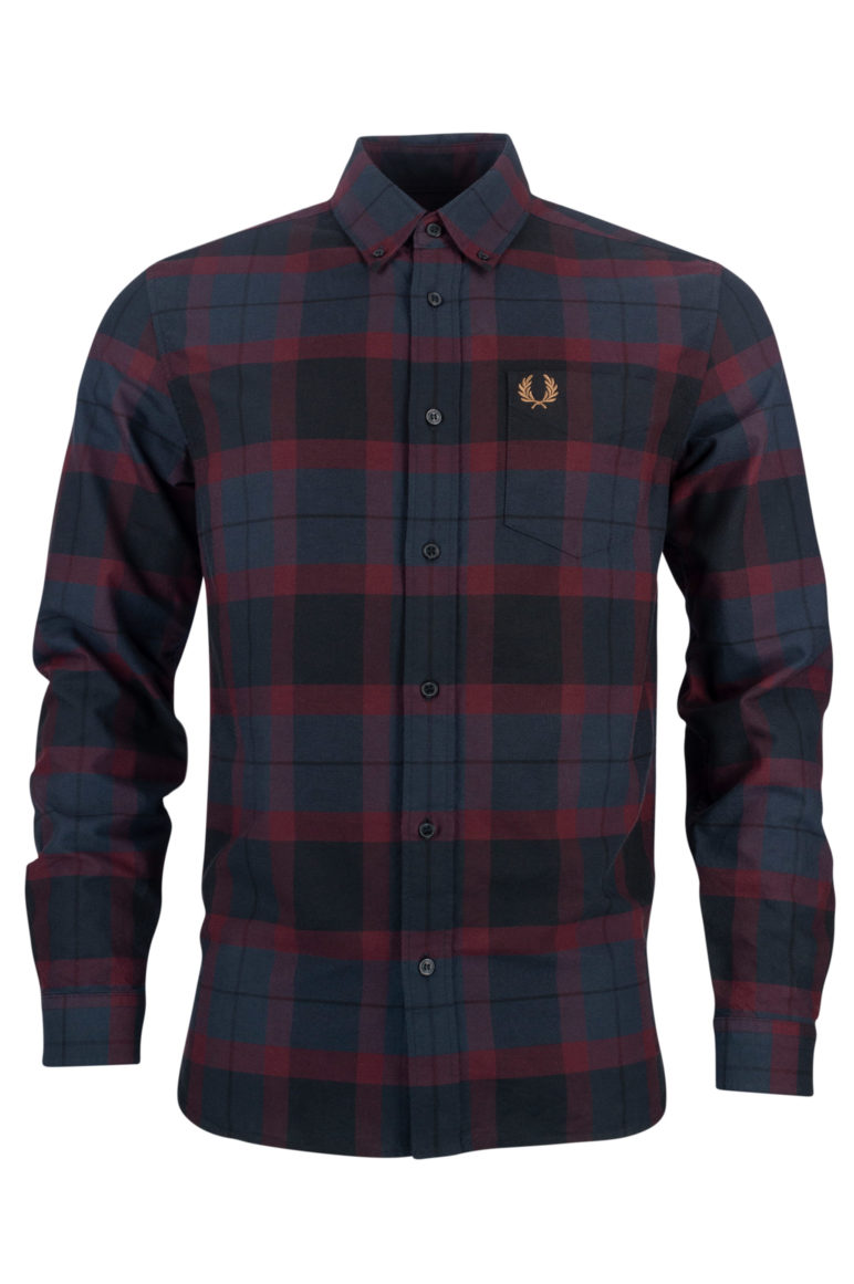 FRED PERRY - TARTAN SHIRT - M6573